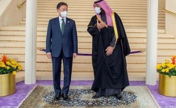 رئيس جمهورية كوريا يصل الرياض