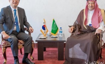 نائب وزير الخارجية يلتقي نائب وزير الخارجية للشؤون السياسية بجمهورية كوريا
