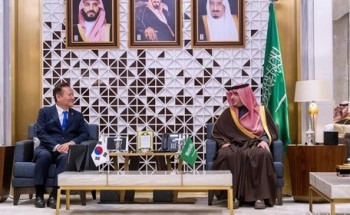 الأمير عبدالعزيز بن سعود يستقبل وزير الداخلية والسلامة في جمهورية كوريا