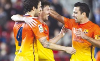 تشافي: هدف “صحافة مدريد” تشويه صورة ميسي