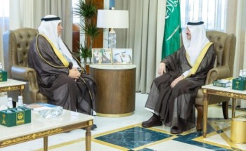 أمير المنطقة الشرقية يستقبل رئيس جامعة الملك فيصل بمناسبة تحقيقها المرتبة 35 عالميًا في تصنيف التايمز لتأثير الاستدامة 2026