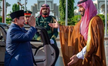 سمو ولي العهد يستقبل رئيس جمهورية إندونيسيا ويعقدان جلسة مباحثات رسمية ويرأسان الاجتماع الأول لمجلس التنسيق الأعلى السعودي الإندونيسي