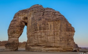 جبل الفيل في مدينة العُلا – عدسة : علي الشمري