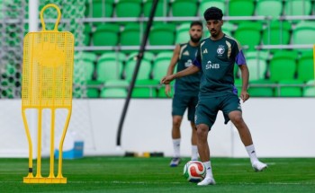 كأس العالم 2026 .. الأخضر السعودي يستأنف تدريباته استعدادًا لمواجهة منتخب الرأس الأخضر