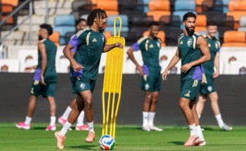 كأس العالم 2026 .. الأخضر السعودي يختتم تحضيراته لمواجهة منتخب الرأس الأخضر