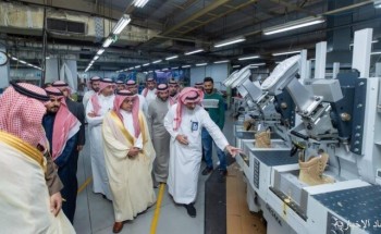 نائب وزير الصناعة والثروة المعدنية لشؤون الصناعة يزور عددًا من المدن الصناعية بالمنطقة الشرقية