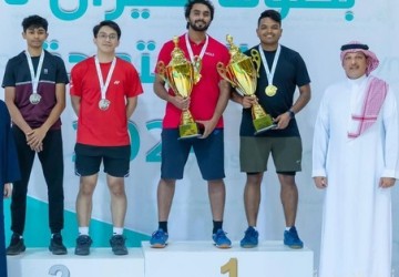 اختتام البطولة المفتوحة للريشة الطائرة بالتعاون مع طيران ناس بمشاركة 250 لاعبًا ولاعبة