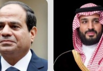 الرئيس المصري يهنئ سمو ولي العهد بمناسبة ذكرى يوم التأسيس