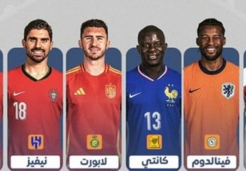 دوري روشن السعودي الدوري غير الأوروبي الأكثر تمثيلًا في ثمن نهائي اليورو 2024 بـ11لاعباً
