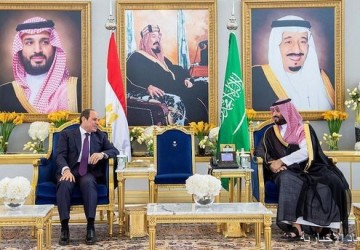 رئيس جمهورية مصر العربية يصل الرياض