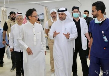 وزير الصحة يلتقي نظيره الإندونيسي في العاصمة المقدسة
