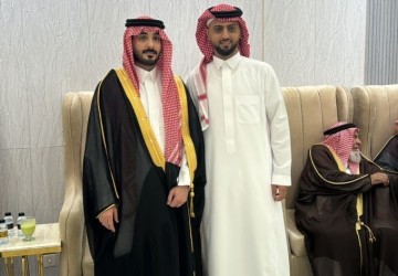 ابناء مطني الحربي يحتفلون بزواج ابنهم نواف بالقصيم