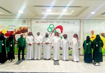 رئيس مجلس الجمعية التعاونية للثروة الحيوانية بالمنطقة الشرقية ونائبه يزوران تعاونية الخفجي