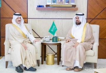 الأمير سعود بن نايف يستقبل مدير عام فرع وزارة الشؤون الإسلامية