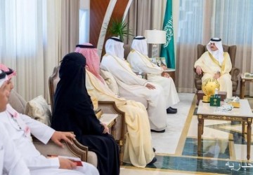 الأمير سعود بن نايف يستقبل رئيس جامعة حفر الباطن