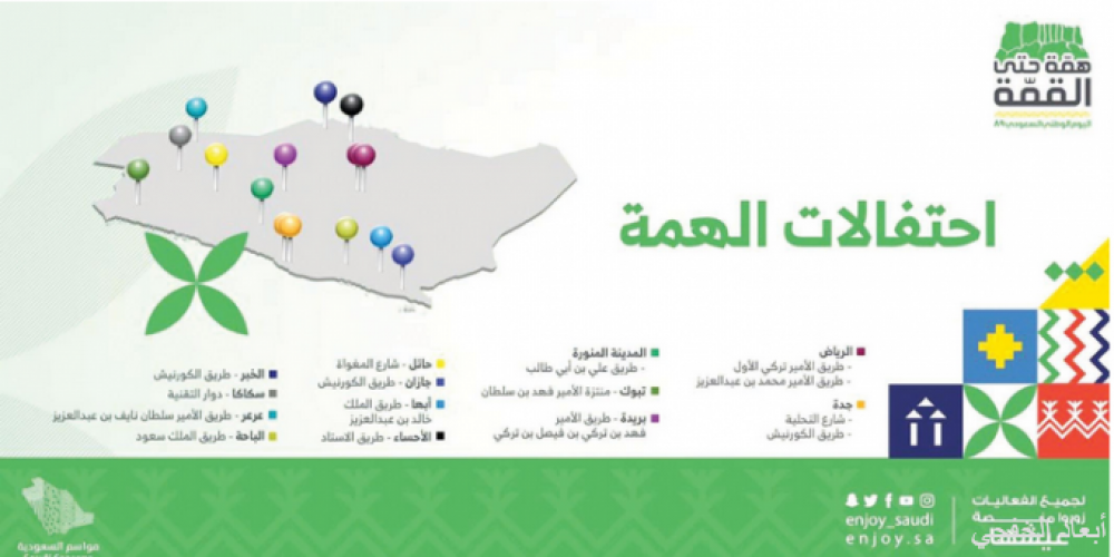 الترفيه تفتح أبواب احتفالات الهمة في جميع المناطق اليوم صحيفة أبعاد الإخبارية