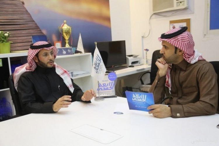 مسفر المالكي مرشح غرفة الشرقية مع الفكر الإبداعي والتكاملي جئنا لنغير صحيفة أبعاد الإخبارية