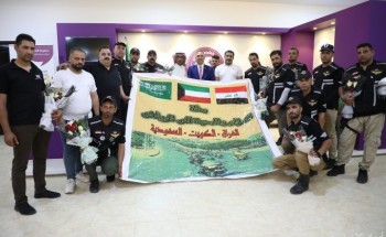 الخفجي أولى محطات النادي العراقي للسيارات في رحلة «المحبة والسلام»