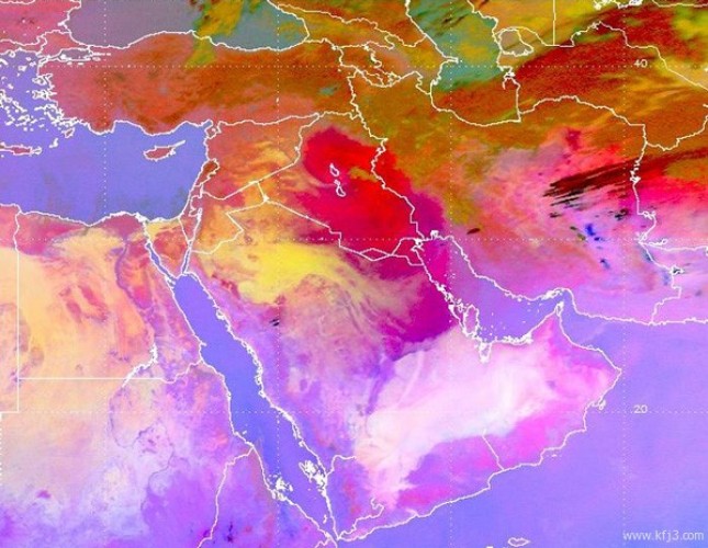 الأرصاد: غيوم وارتفاع في درجات الحرارة بالمنطقة الشرقية