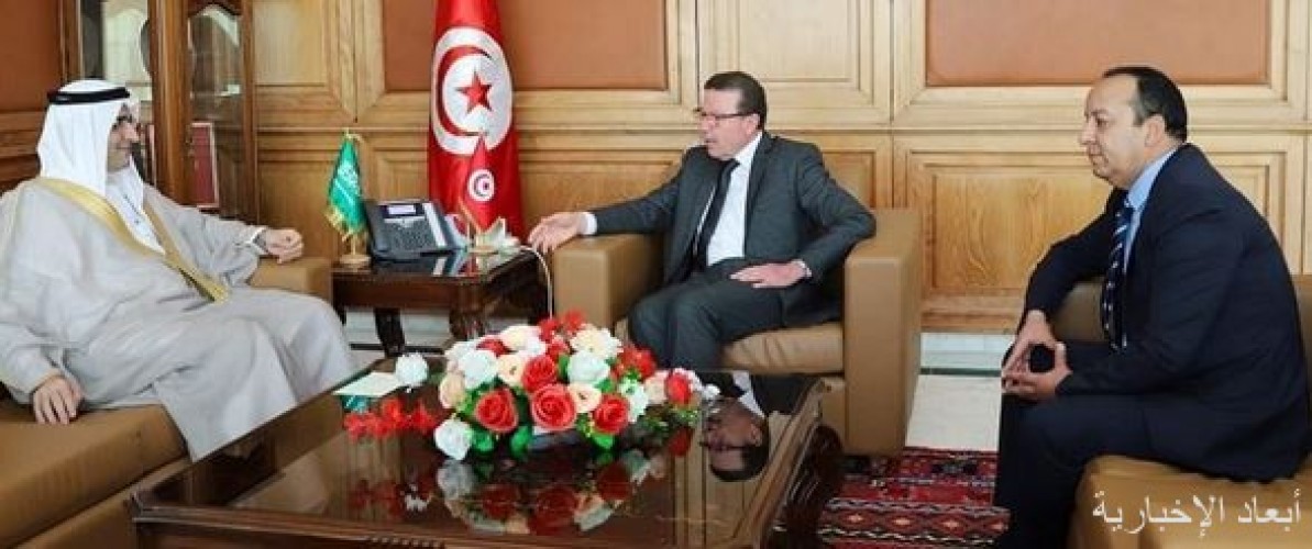 سفير المملكة يلتقي بوزير الشؤون الدينية وزير أملاك الدولة والشؤون العقارية التونسي بالنيابة