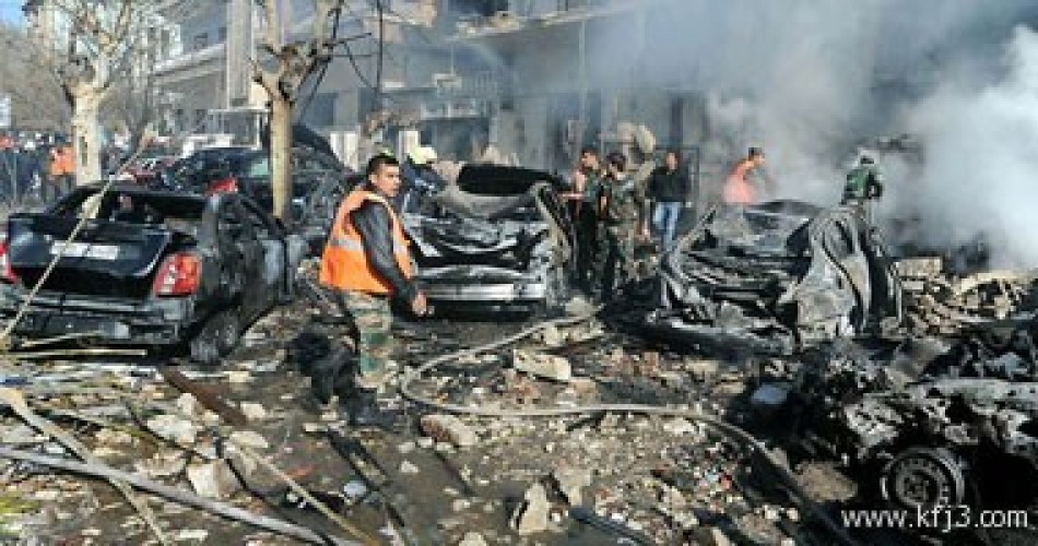 ثلاثة قتلى إثر سقوط قذائف فى أحد أحياء دمشق
