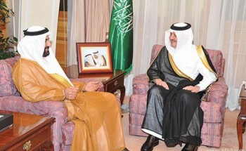 أمير المنطقة الشرقية يستقبل السفير الإماراتي ورئيس المؤسسة العامة للموانئ