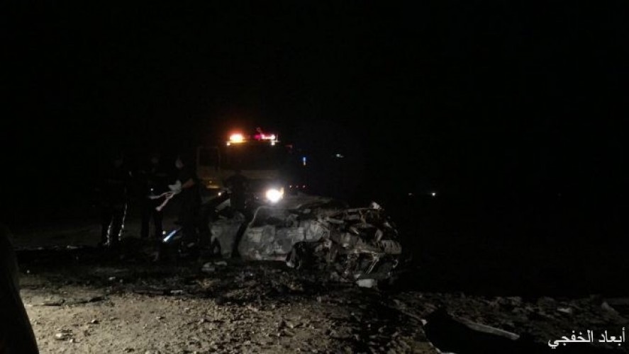وفاة خمسة أشخاص في حادث تصادم ثلاث مركبات على طريق أبرق ...