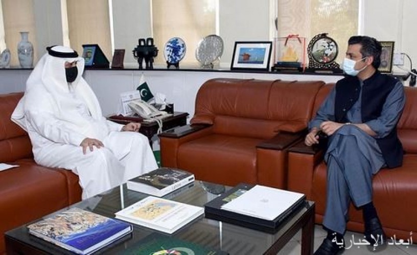 وزير الطاقة الباكستاني يلتقى بسفير المملكة