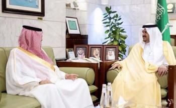 سمو أمير الرياض بالنيابة يستقبل سفير مملكة البحرين لدى المملكة