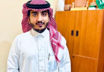 أحمد العنزي يحصل على شهادة البكالوريوس في إدارة أعمال