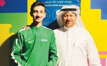 الغامدي يتوج بالذهبية الثالثة في ختام البطولة العربية
