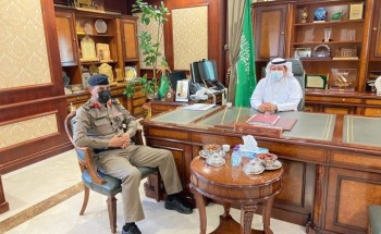 محافظ الخفجي يستقبل مدير شرطة المحافظة المعيّن حديثاً