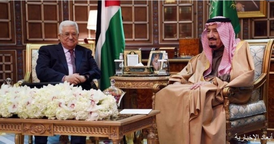 الرئيس محمود عباس يثمن مواقف خادم الحرمين الداعمة لحقوق الشعب الفلسطيني