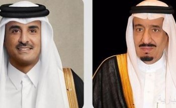 خادم الحرمين الشريفين يتلقى برقيات تهنئة من دولة قطر بمناسبة نجاح الفحوصات الطبية