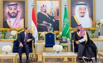 رئيس جمهورية مصر العربية يصل الرياض