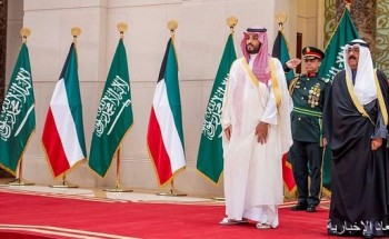 سمو ولي العهد يصل إلى دولة الكويت