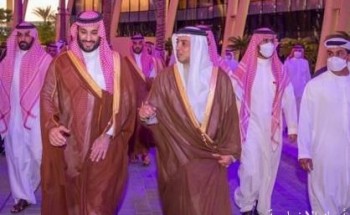 سمو ولي العهد يزور معرض “إكسبو 2020 دبي”