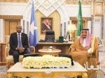 ولي العهد يستعرض مع رئيس الوزراء الصومالي العلاقات الثنائية