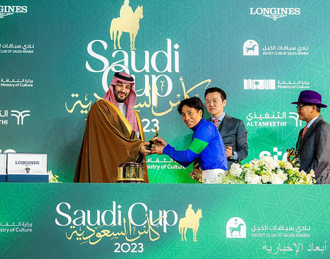 سمو ولي العهد يرعى حفل سباق "كأس السعودية" بميدان الملك عبدالعزيز للفروسية
