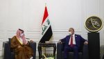 رئيس البرلمان العراقى والرئيس الفرنسى يبحثان سبل تحقيق التنمية فى المنطقة