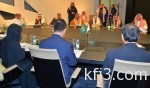 خادم الحرمين الشريفين يستقبل وزير الخارجية الفرنسي