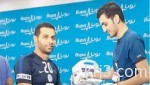 لاعبو الهلال يجتازون الفحص الطبي.. ومعجب يحاضر عليهم