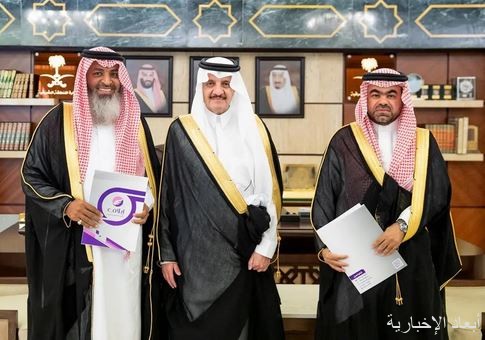 أمير الشرقية يستقبل رئيس مجلس إدارة جمعية إيلاف لرعاية وتأهيل النزيلات بالمنطقة