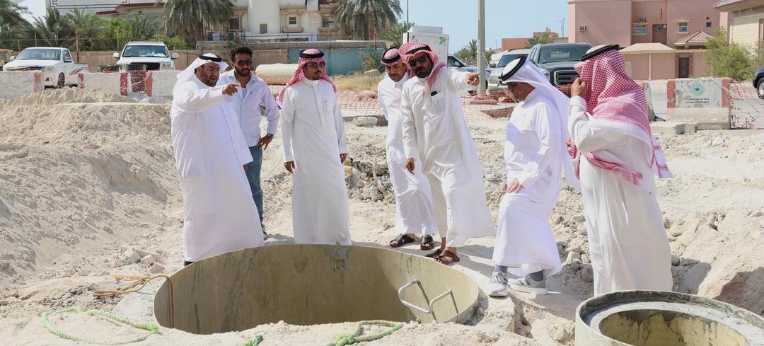 أمانة الشرقية تواصل تطوير الطرق والبنية التحتية بالخفجي