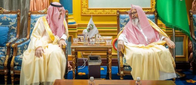 مفتي عام المملكة يستقبل رئيس ديوان المظالم