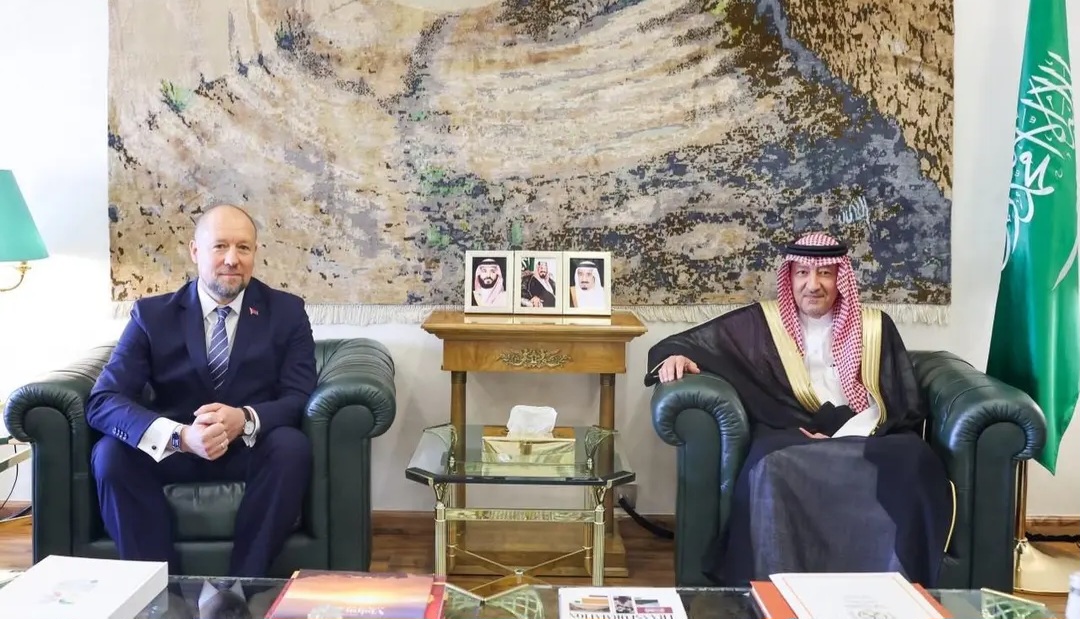 نائب وزير الخارجية يستقبل سفير بيلاروسيا لدى المملكة
