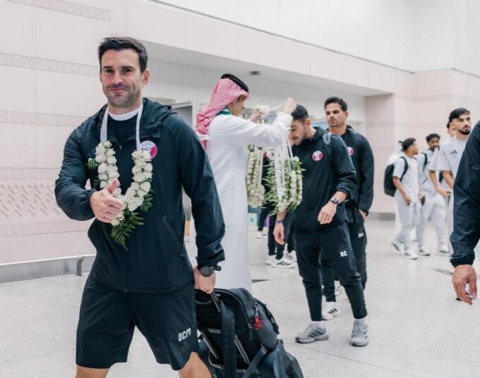 وصول بعثة المنتخب القطري إلى جدة استعدادًا للمشاركة في بطولة كأس الخليج 27
