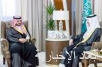 سمو ولي العهد يستقبل رئيس الولايات المتحدة الأمريكية في الديوان الملكي بقصر اليمامة ويقيم مأدبة غداء رسمية تكريمًا لفخامته