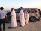 جمال سائبة تتسبب بإصابة «عائلة كويتية» على طريق الخفجي السريع
