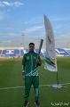 لاعب الهلال “الدولي” سالم الدوسري يتسلّم شعلة دورة الألعاب السعودية 2023